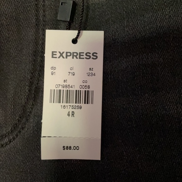 NWT EXPRESS JEANS, SIZE 4R - Picture 6 of 12